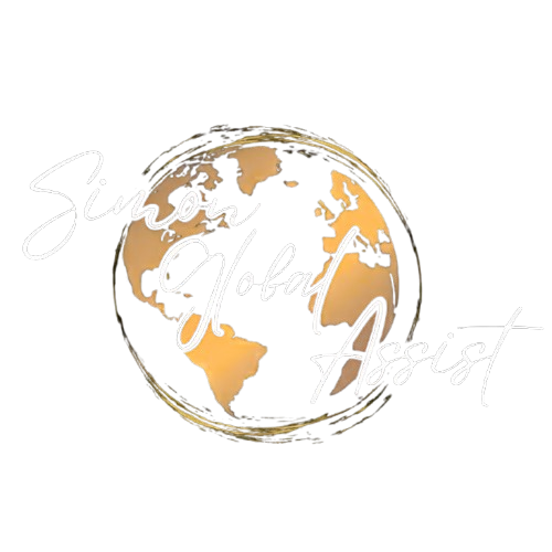 Simon Global Assist Logó - Virtuális asszisztencia, fordítás, online marketing